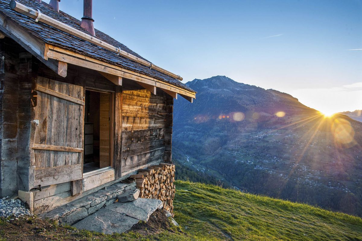 Stay In Switzerland's Historic Cabins In the Alps - My Life's Encore